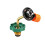 Camping Gas Refill Adapter Universal Copper Alloy for 1