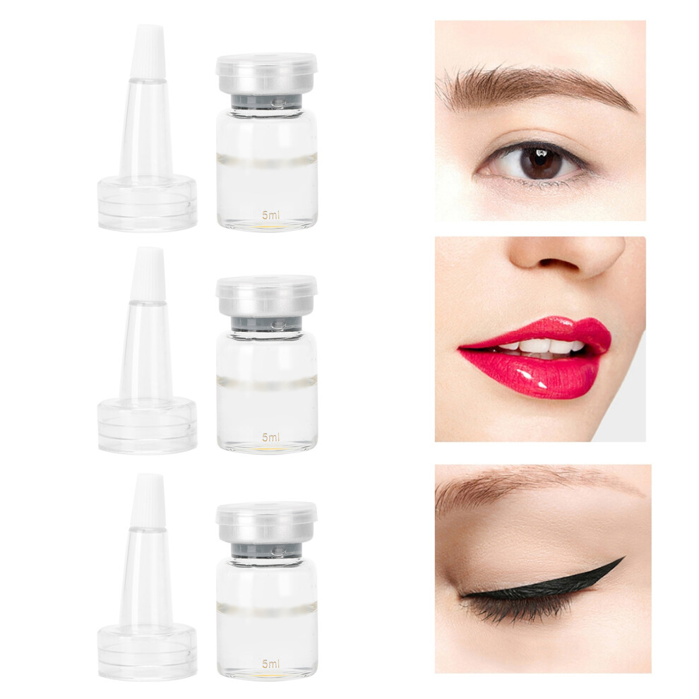 3pcs 15ml Microblading Pigment Color Fixing Liquid for Semi-Permanent Tattoo