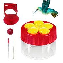 Handheld Hummingbird Feeder with Window Mount Suction Cup