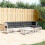 VidaXL vidaXL 5 Piece Garden Sofa Set with Cushions White Solid Wood Pine 2