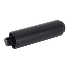 4 Inch Aluminum Pool Cue Extender with Rubber Bumper Billiard Accessory