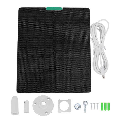 10 W 5 V Type-C Solarmodul ETFE wasserdicht weiß 1