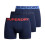 Superdry Pack Triplo de Boxer Superdry - Eclipse Marinho/Vermelho 1
