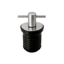 Adjustable T-Handle Twist-in Boat Drain Plug Bung Socket for Kayak Canoe Marine Yacht Speedboat Boat Hardware 32mm