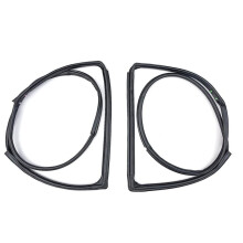 1Pair Front Door Seal Trim Kit for JK 2007-2018 Weather Stripping Kit 55395274AW 55395275AW