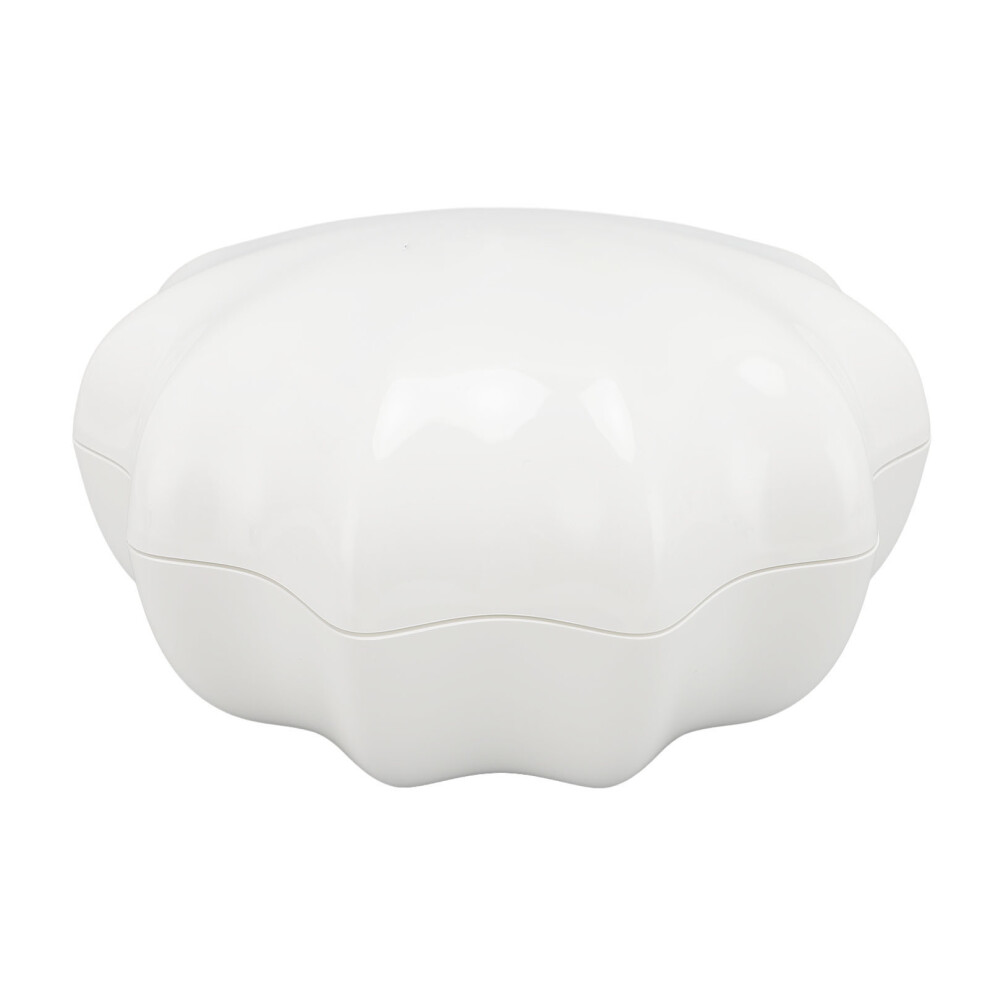 3-In-1 Portable Shell Bluetooth Speaker 360 Projection Noise 500Mah White/Purple 6931391900645