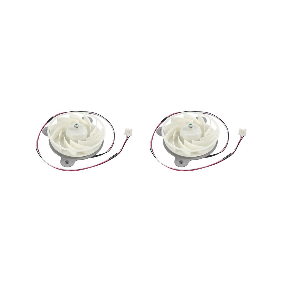 2X Da31-00345A Rmf-003Assa Refrigerator Condenser Fan Motor For Sam-Sung Fridge, Replace: 3954921, Ap5948644, Da31-00334 6032651099373