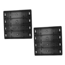 5 St 4X 21700 BatterihåLlare FöRvaringsbox Fodral ABS BrandsäKra Power Bank Fodral Slot Batterier BehåLlare med Splitter