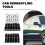 Bumper Fixing Clip Fastener Remover Automotive Plastic Rivet Push and Fix Kit Plastic Rivet Tool 4