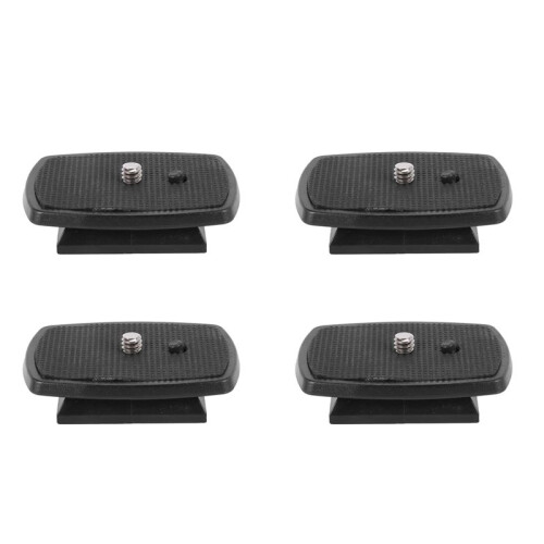 4X Mounting Bracket Adapter Tripod Quick Release Plate 1