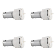 4X RS555 Micro-Vacuum Pump Motor 12V 15L/Min Low Noise Electric Air Pump Vacuum Coating Machine Air Pump Fish Tank Pump