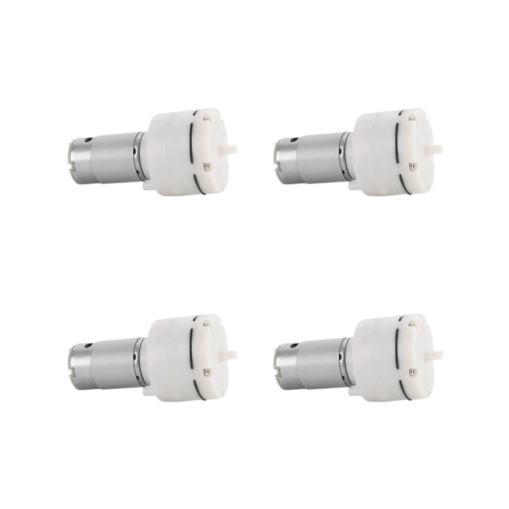 4X Rs555 Micro-Vacuum Pump Motor 12V 15L/Min Low Noise Electric Air Pump Vacuum Coating Machine Air Pump Fish Tank Pump 6031527271776