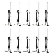 10X UT-106UV BNC Dual Band U+VHF Antenna for     Radio