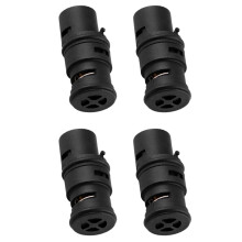 4X Öl Kühler Kühler Kühl Mittel Expansionst Hermostat für  E46 X3 E53 E83 E85 17111437362