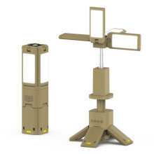 Lanterna da Campeggio A LED Telescopica 6000LM Luminosa 14000mAh Magnetica Girevole Ricaricabile per Escursioni All'Aperto, Pesca, Tenda