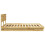 VidaXL vidaXL Bed Frame with Headboard without Mattress 150x200 cm King Size Solid Wood Oak 6