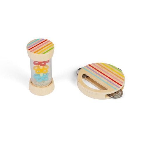BigJigs puiset soittimet Shake &amp; Roll -setti lapsille