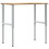 VidaXL vidaXL Workbench 100x60x(71.5-98) cm Solid Wood Oak 7