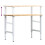 VidaXL vidaXL Workbench 100x60x(71.5-98) cm Solid Wood Oak 9