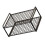 Modern Square Paint Brush And Marker Storage Rack Multi-Black L 1