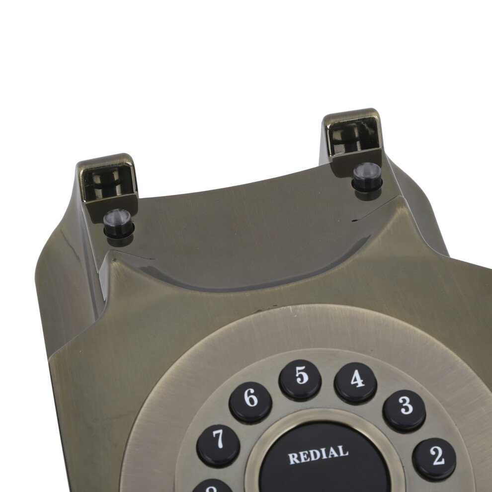 European Vintage Multifunction Telephone Â Antique High Definition Call Bronze 8431391904219
