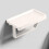 Rostfreier, selbstklebender Toilettenpapierspender und-grau 5