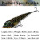 Sinkender ABS Jerkbait-Angelköder 13cm 40,5g mit 3D-Augen für Forellen, Welse 2