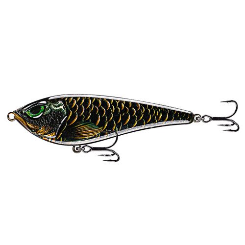 Sinkender ABS Jerkbait-Angelköder 13cm 40,5g mit 3D-Augen für Forellen, Welse 2