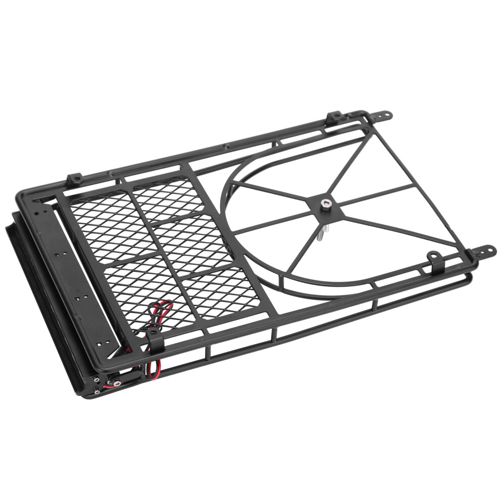 Rc Metal Roof Rack Luggage Carrier With Strip, 255Mmx150mm Light 6931391905183