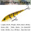 Sinkender Jerkbait Köder 13cm 40,5g ABS Angelköder mit Drillinghaken 2