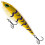 Sinkender Jerkbait Köder 13cm 40,5g ABS Angelköder mit Drillinghaken 12
