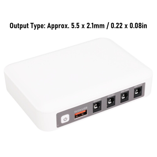 USV 6600mAh Netzteil EU-Stecker DC5.5x2.1mm 1