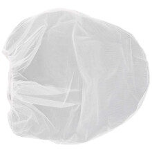 20 Pack Strainer Bag, 5 Gallon Paint Strainer with Elastic Top Opening White Fine Mesh Filters Bag for Paint Gardening