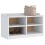 VidaXL vidaXL Hallway Bench SANDNES White 87x40x50 cm Solid Wood Pine 2