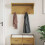 VidaXL vidaXL Wall-mounted Coat Rack SANDNES 87x30x42 cm Solid Wood Pine 3