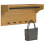 VidaXL vidaXL Wall-mounted Coat Rack SANDNES 87x30x42 cm Solid Wood Pine 4