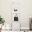 VidaXL vidaXL Hall Tree SANDNES White 45x40x159.5 cm Solid Wood Pine 4