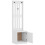 VidaXL vidaXL Hall Tree SANDNES White 45x40x159.5 cm Solid Wood Pine 6