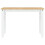 VidaXL vidaXL 3 Piece Dining Set PANAMA White Solid Wood Pine 9