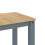 VidaXL vidaXL 5 Piece Dining Set PANAMA Grey Solid Wood Pine 11