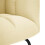 VidaXL vidaXL Schaukelstuhl Creme Stoff 6