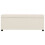 VidaXL vidaXL Bank mit Staufach 116 cm Creme Polyester 2