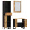 VidaXL vidaXL 3-tlg. Badmöbel-Set Massivholz Mango 3