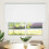 VidaXL vidaXL Roller Blind Blackout White 160x130 cm Fabric Width 156.6 cm Polyester 2