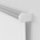 VidaXL vidaXL Roller Blind Blackout White 160x130 cm Fabric Width 156.6 cm Polyester 11