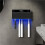 Toothbrush Holder, Timer Function, Rechargeable Cordless Wall-Mounted Bathroom Black 3