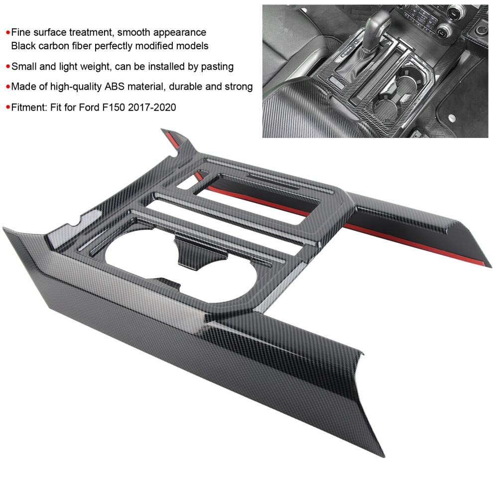 Abs Carbon Style Gear Shift Panel For F150 7790334181249