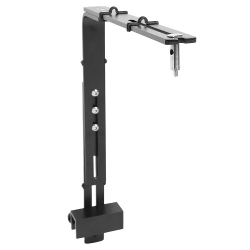 Aluminum Alloy Adjustable Fish Tank Light Stand, Black 1