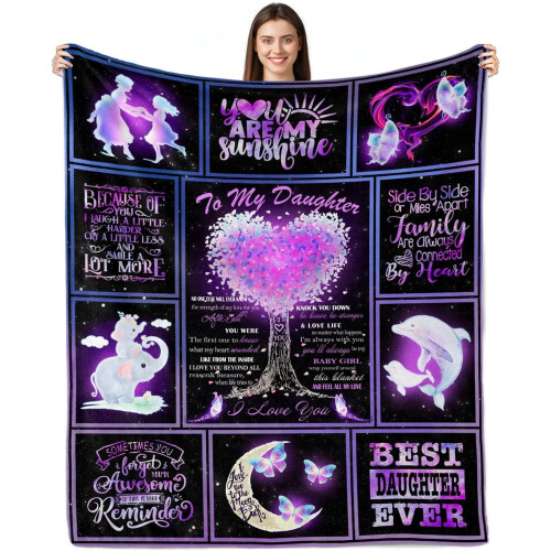 Couverture cadeau pour sœur 152 x 127 cm
