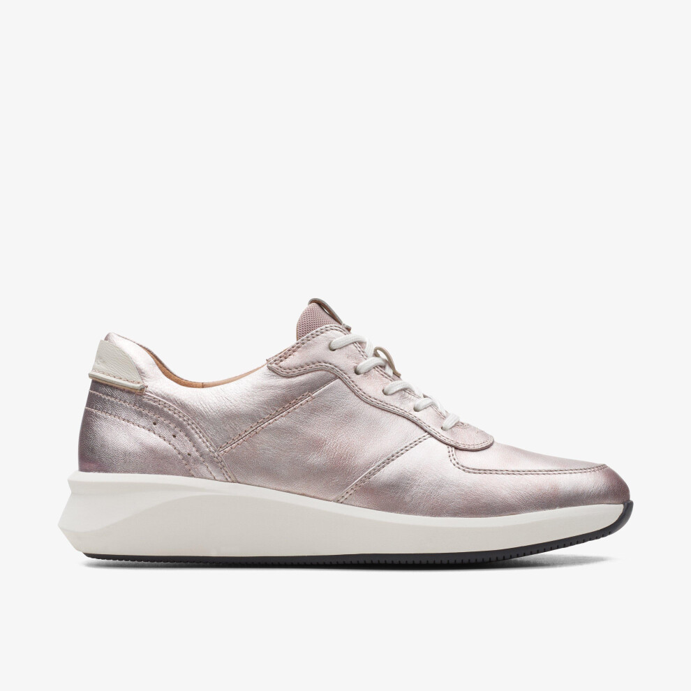 New Clarks Women's (, ) Un Rio Sprint Platinum Silver 26163236